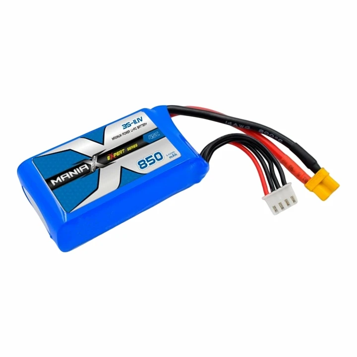 3S-11.1V 850mAh 45C lipo baterija