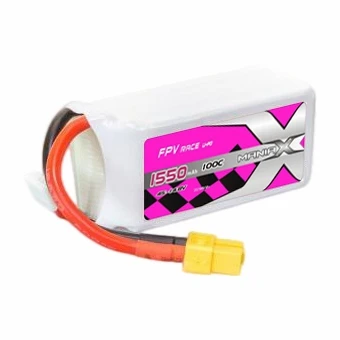 4S-14.8V 1550mAh 100C FPV Racing Lipo baterija