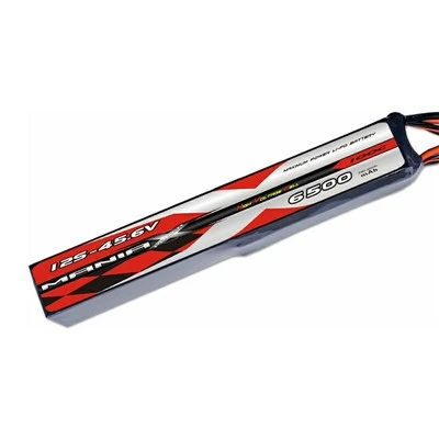 12S-45.6V 6500mAh 100C --stick Lipo baterija